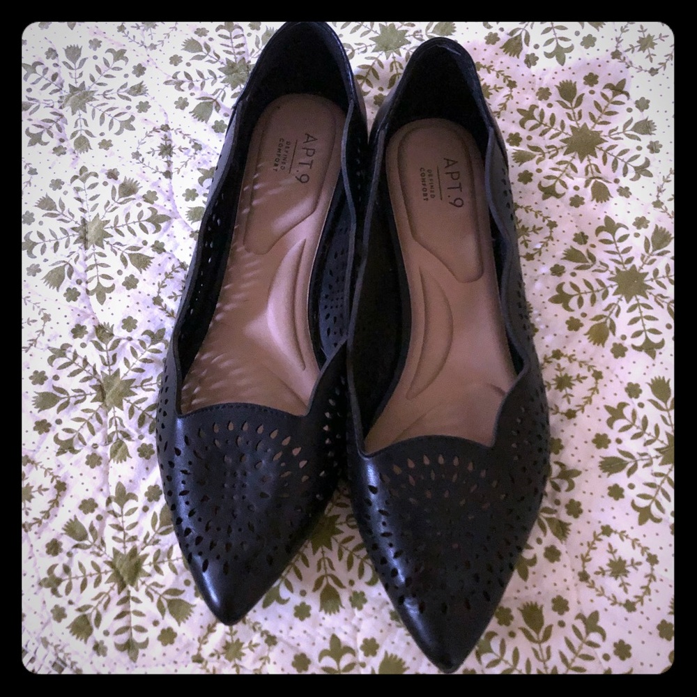 Apt 9 flats with pointy toes
